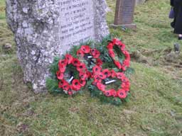 Wreaths laid at the War Memorial 